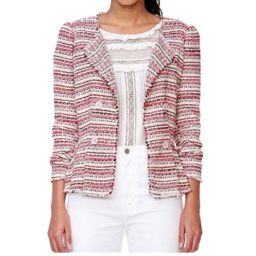 Rebecca Taylor | Optic Tweed Blazer - Size 8